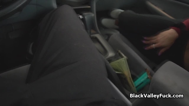 Ebony teen tips random driver with blowjob picture slut