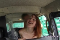 Petite redhead bangs cab driver pov picture slut