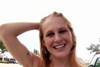 Cute blonde is paid good money to get pounded